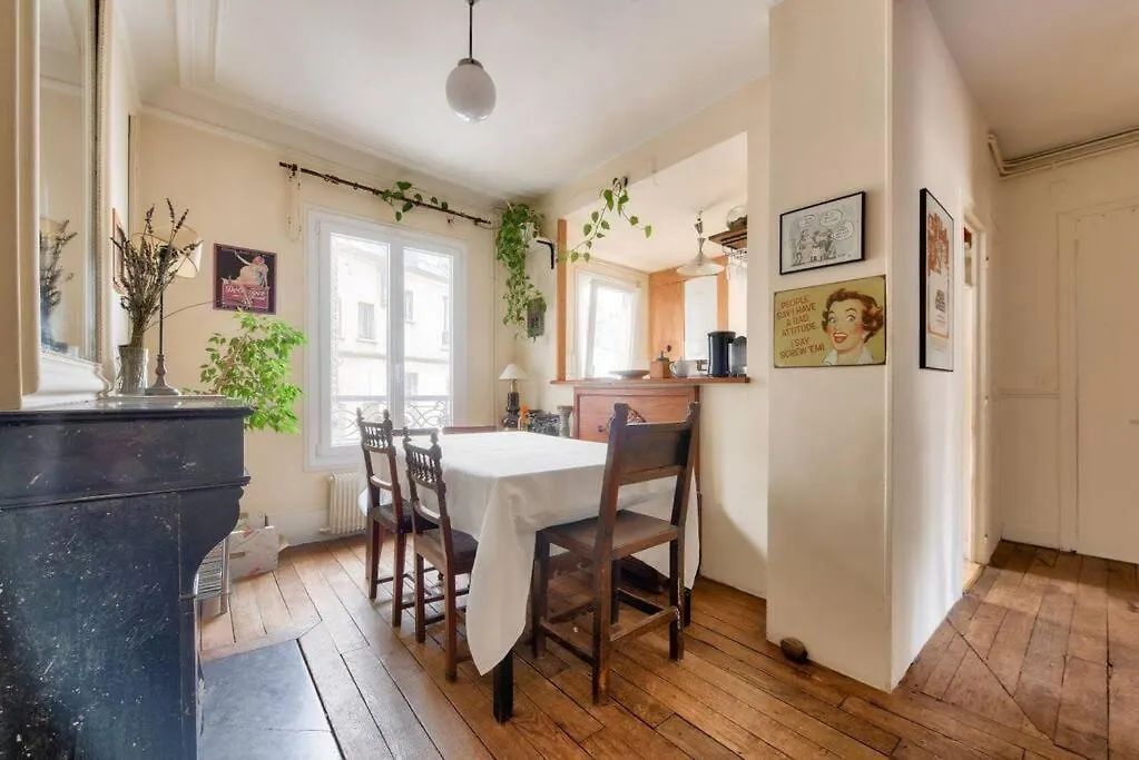 Montmartre Duplex Avec Balcon Apartman Párizs